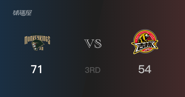 三节战罢，同曦71-54领先吉林，末节再战